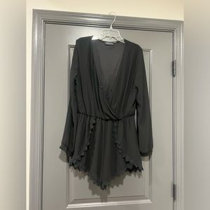 ASTR - black romper size large